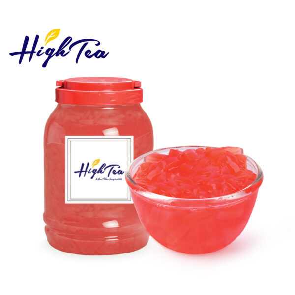 Coconut Jelly-Strawberry Flavored Coconut Jelly