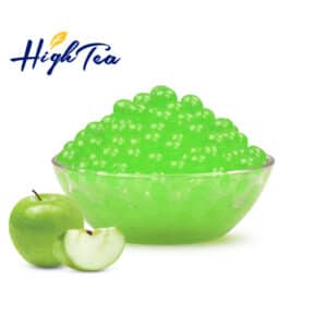 Popping Boba-Green Apple Fruit Popping Boba Balls (3.4Kg / Barrel)