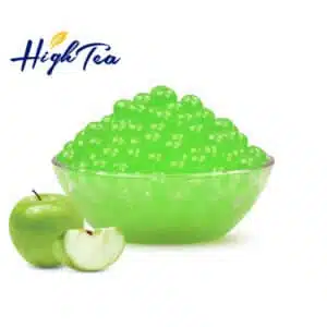 Popping Boba-Green Apple Fruit Popping Boba Balls (3.4Kg / Barrel)