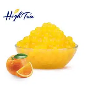 Popping Boba-Orange Fruit Popping Boba Balls (3.4Kg / Barrel)