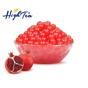 Popping Boba-Red Pomegranate Fruit Popping Boba Balls (3.4Kg / Barrel)